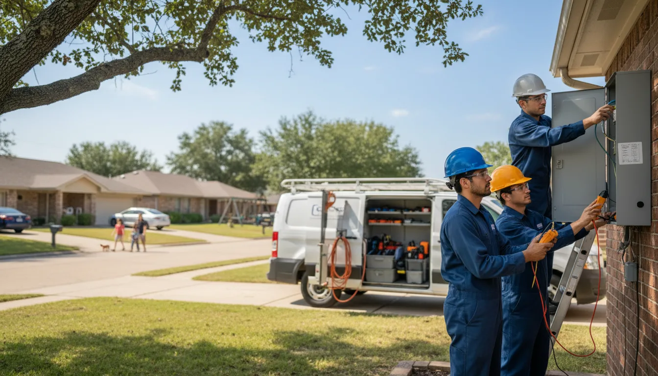 Certified electrician providing emergency electrical services in Loves Park, IL